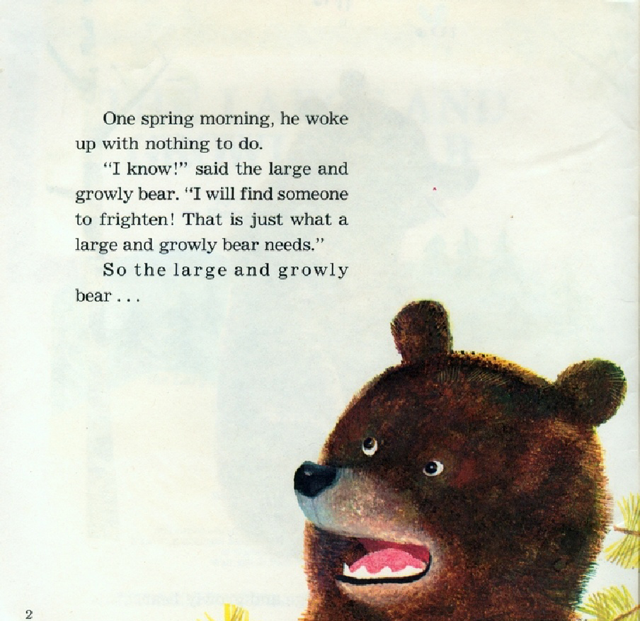 The Large and Growly Bear (04),绘本,绘本故事,绘本阅读,故事书,童书,图画书,课外阅读